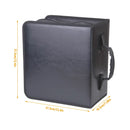 520 CD Capacity PU Leather Disc Storage Organizer Carry Case for Music DVD Media