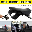 Car Dashboard Phone Holder Clip Mount HUD Style Stand for 6.8in Phones