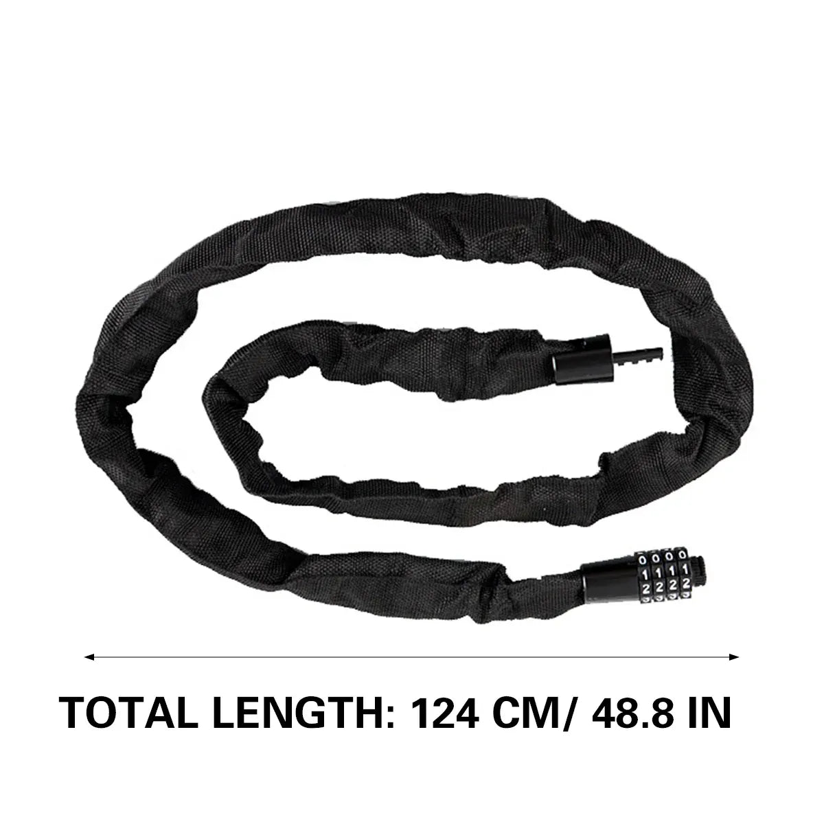 Heavy Duty Chain Lock Motorcycle Bicycle Security Anti Theft Lock For Bike