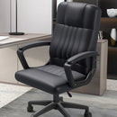 Swivel Office Chair Adjustable Height Padded Seat Computer Chair With Wheels