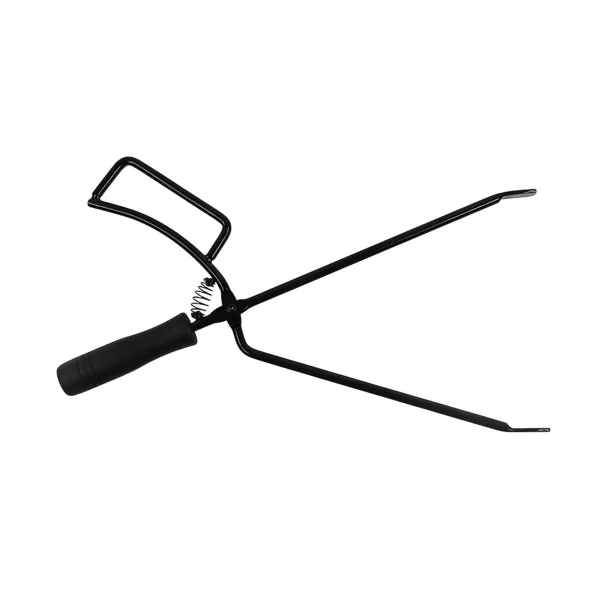 Fireplace Tongs Log Grabber Fire Pit Poker Campfire Wood Stove Barbecue Tool