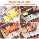 Cheese Slicer Cutter Board Stainless Steel Wire Cutting Hand Tool with Size Scale