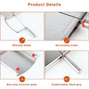 Cheese Slicer Cutter Board Stainless Steel Wire Cutting Hand Tool with Size Scale