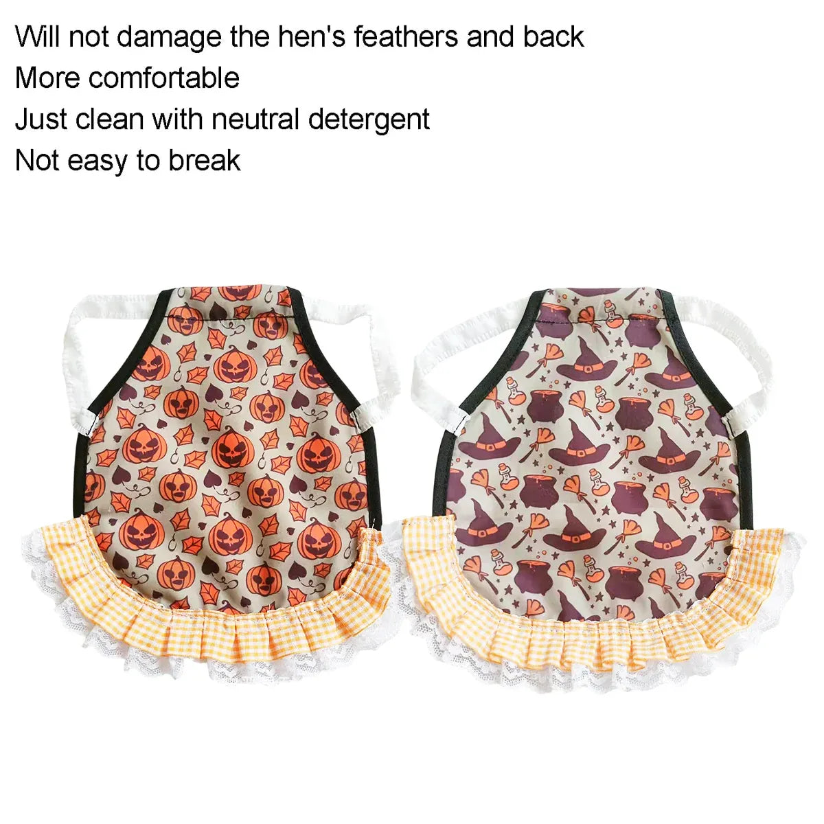 Chicken Saddle Apron Feather Protection Fixer Poultry Accessory Adjustable