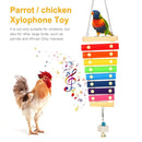 Chicken Activity Toy Set with Swing, Ladder and Xylophone - 5 Pieces