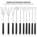 10-Piece Assorted Chocolate Dipping Tool Set