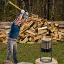 Manual Firewood Splitter Heavy Duty Log Wood Splitting Cutter Kindling Cracker