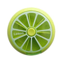 Weekly 7 Day Pill Organiser Case Box Tablet Medicine Dispenser Holder Case Round - Green
