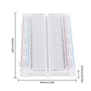 10PCS Solderless Breadboard 400 Hole Test Board Jumper Wire Kit Plastic Box