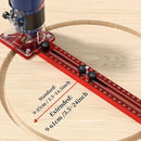 Adjustable Woodworking Upside Down Base Rounding Jig Table Saw Accessory Tool