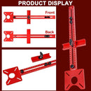Adjustable Woodworking Upside Down Base Rounding Jig Table Saw Accessory Tool