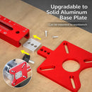 Adjustable Woodworking Upside Down Base Rounding Jig Table Saw Accessory Tool