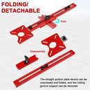 Adjustable Woodworking Upside Down Base Rounding Jig Table Saw Accessory Tool