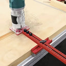 Adjustable Woodworking Upside Down Base Rounding Jig Table Saw Accessory Tool