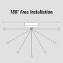 Retractable Clothesline Indoor Outdoor Hotel Laundry No Drilling Drying Line