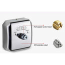 2.8m Invisible Clothesline Indoor Retractable Stainless Steel Wire Sturdy