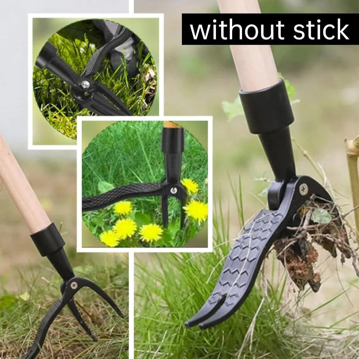 Weeding Uprooting Lifting Tongs Gardening Tools For Easy Blow Free Garden Care