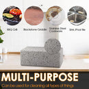 5pcs Teppanyaki Grill Cleaning Brush Set BBQ Cleaning Grill Net Scrubber Tool