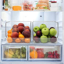 10PCS Clear Plastic Storage Box Set Food Supermarket Display Organizer Container - L