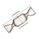 50pcs Mini Candy Box Transparent Jewellery Storage Box Earrings Holder Case