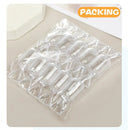 50pcs Mini Candy Box Transparent Jewellery Storage Box Earrings Holder Case