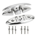 2PCS Stainless Steel Folding Bolt Use Corrosion Resistant 5in/6in - 6in