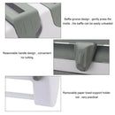 4In1 Wall Mount Kitchen Holder Foil Towel Roll Cling Wrap Rack Dispenser Cutter - Grey