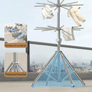Folding Drying Rack Floor Stand Multi Functional Clothes Laundry Hanger Indoor