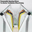 Floor Standing Folding Clothes Drying Rack Extendable 150-240cm