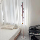 Cartoon Mushroom Floor-Standing Coat Rack High-Carbon Steel Bedroom Organiser