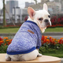 L Size Cute Pet Dog Warm Jumper Sweater Clothes Cat Knitted Coat Winter - Grey