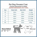 L Size Cute Pet Dog Warm Jumper Sweater Clothes Cat Knitted Coat Winter - Pink
