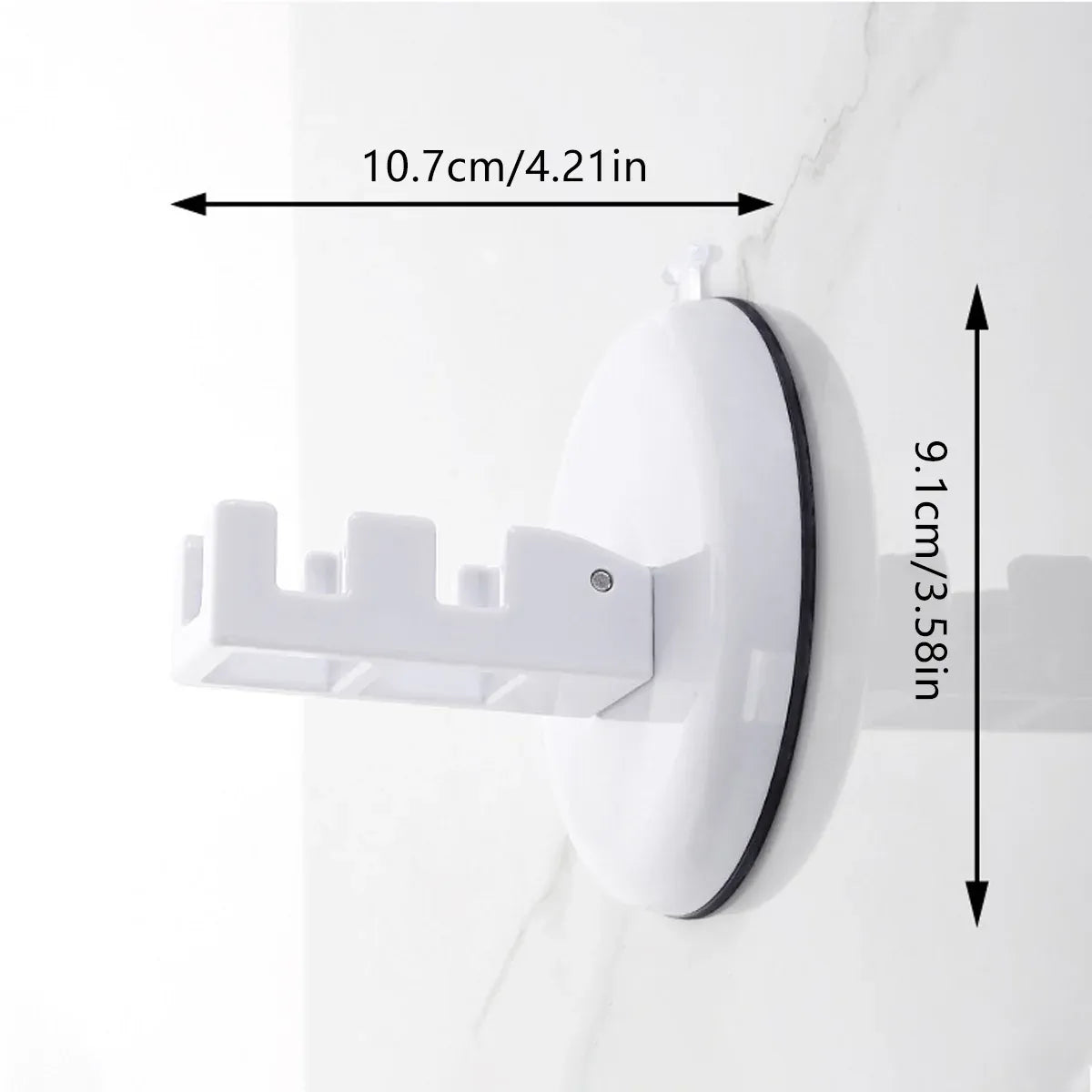 5m or 10m Wall-Mounted Suction Cup Clothesline Retractable Durable Sturdy Laundry - 5m