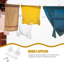 5m or 10m Wall-Mounted Suction Cup Clothesline Retractable Durable Sturdy Laundry - 5m
