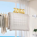 5m or 10m Wall-Mounted Suction Cup Clothesline Retractable Durable Sturdy Laundry - 5m