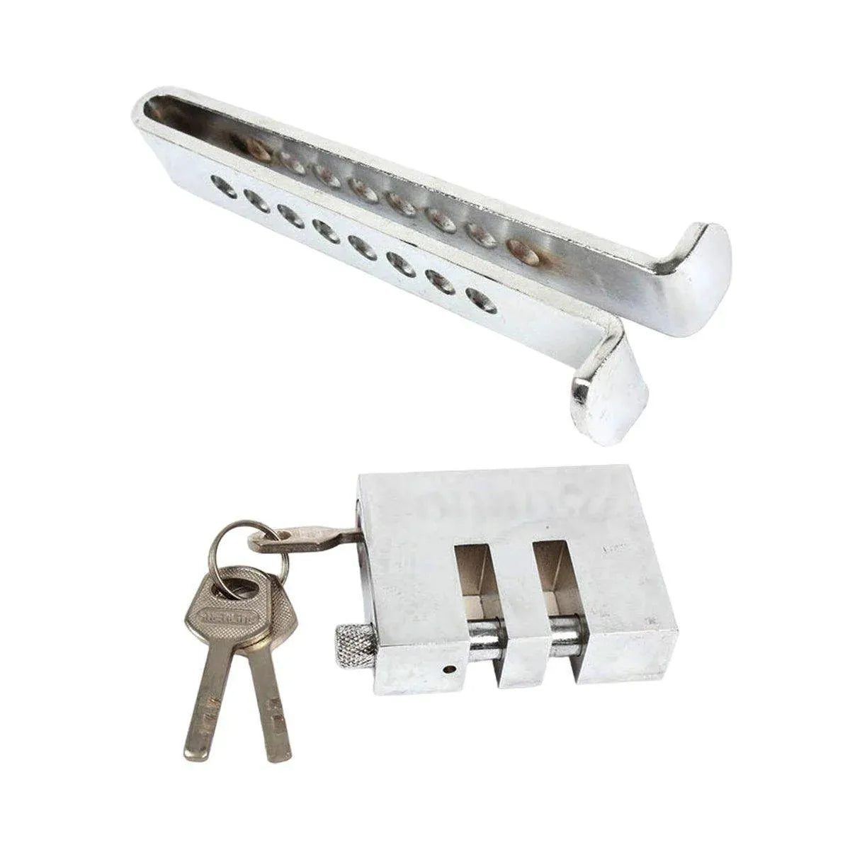 Universal Car Anti-Theft Clutch Throttle Brake Lock 8/9 Holes Security Lock - 9 holes