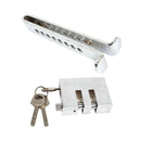 Universal Car Anti-Theft Clutch Throttle Brake Lock 8/9 Holes Security Lock - 9 holes