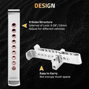Universal Car Anti-Theft Clutch Throttle Brake Lock 8/9 Holes Security Lock - 9 holes