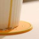 8pcs Anti Slip Coasters Set Insulated Drink Mats for Home Table Protection