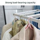 Portable Foldable Clothes Rack Travel Drying Stand for Home and Outdoor Use - Yellow