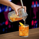 600ml Glass Crystal Cocktail Mixing Cup Bar Tools with Stainless Steel Stirrer