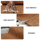 4 PCS Non-Slip Mat Coconut Palm Pet Garden Turtle Matpet Mat Blueberry Mat