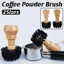 Coffee Basket Brush Coffee Cleaning Brush with Wood Handle for Portafilter Basket - Large