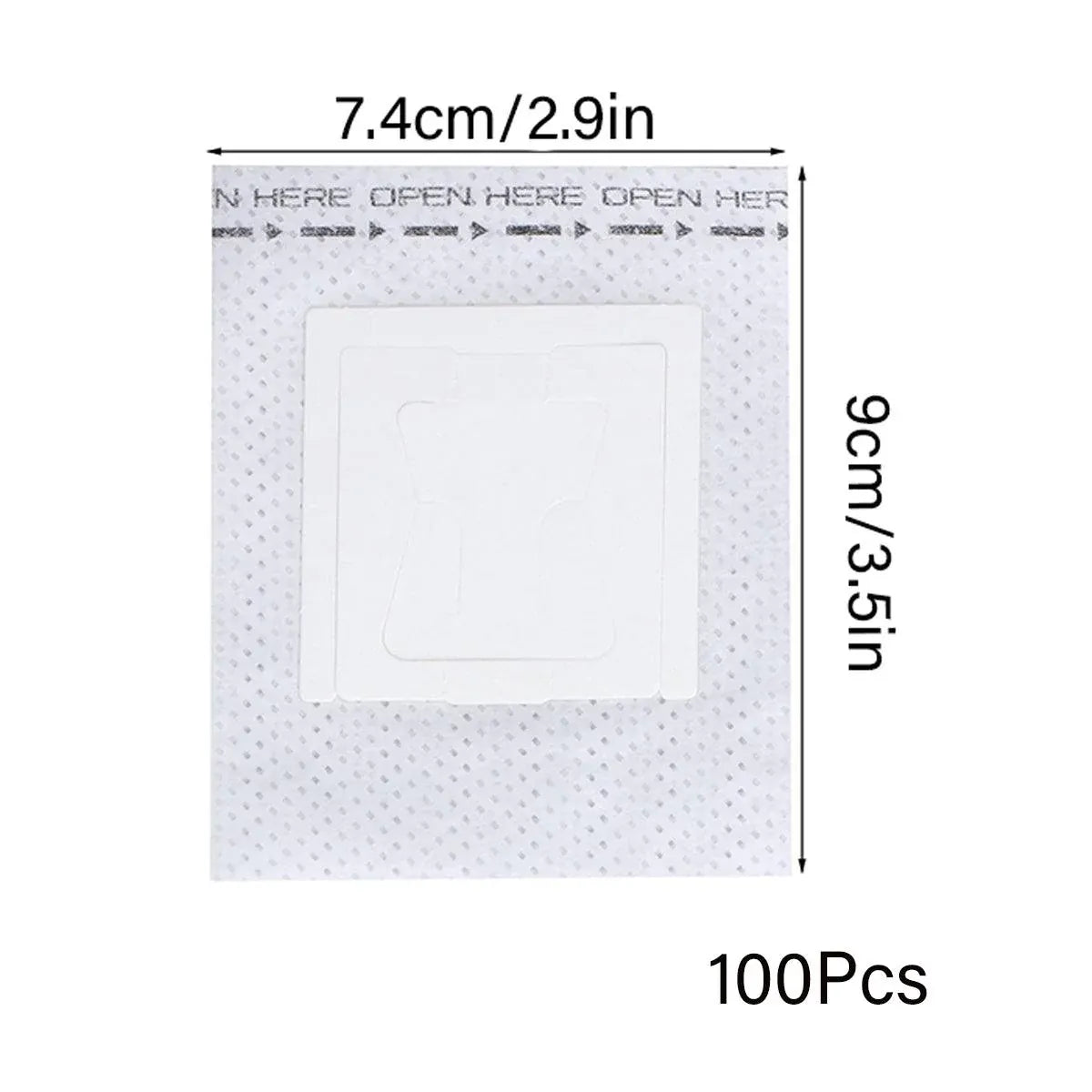 100pcs Hanging Ear Coffee Filter Hand Brew Drip Bag Disposable Coffee Filter
