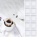 100pcs Hanging Ear Coffee Filter Hand Brew Drip Bag Disposable Coffee Filter