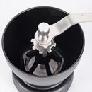 Manual Coffee Bean Grinder Glass Hand Crank Portable Grinding Mill for Home Use