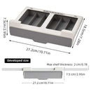 2PCS Coffee Pod Drawer Holder Organizer Large Capacity for K Cup Pods Storage