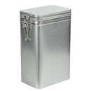 Tea Storage Canister Airtight Coffee Beans Container Iron Food Sealed Jar
