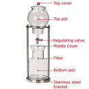 Cold Brew Coffee Maker Glass Ice Drip Pot Cold Brewer Manual Brewing Equipment