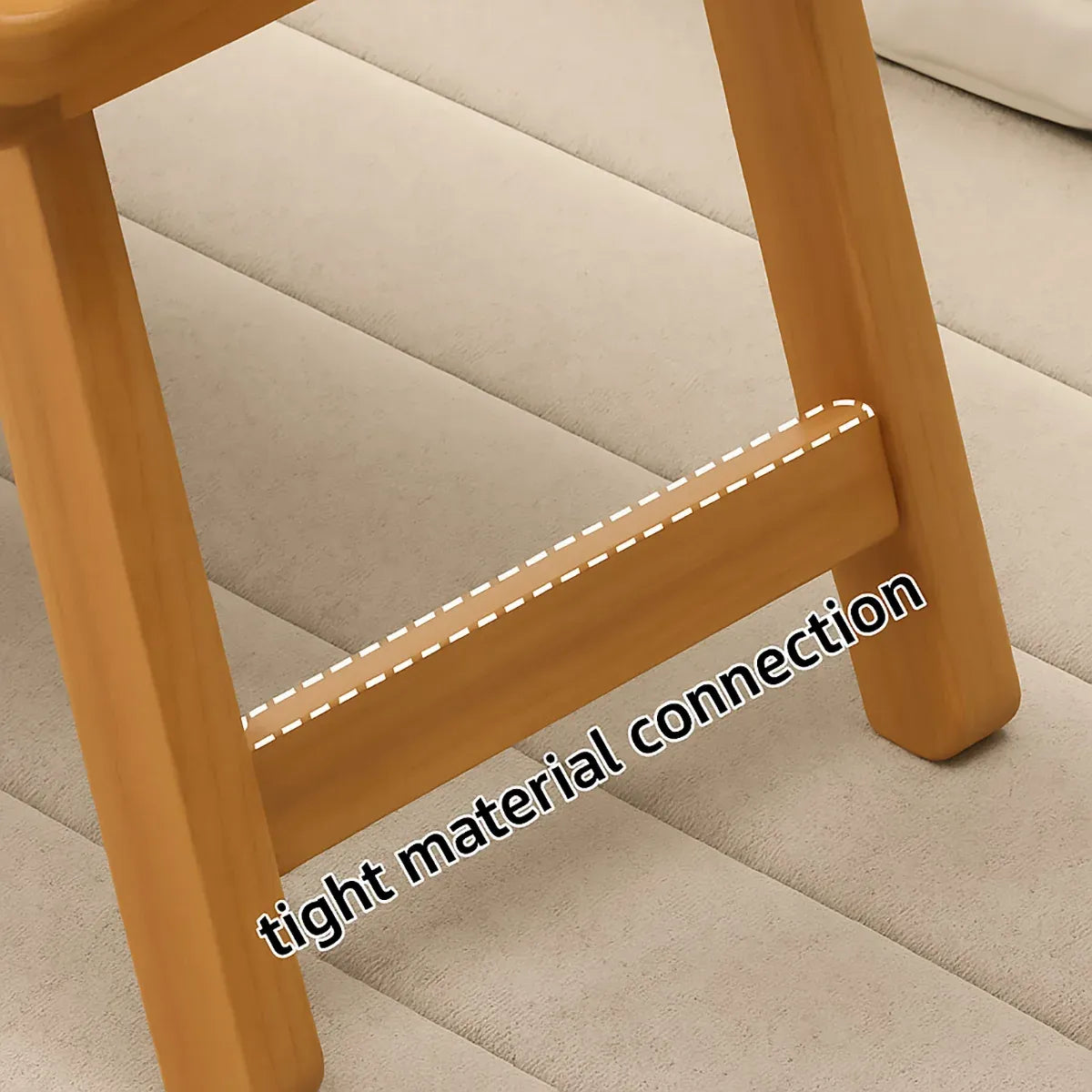 Bamboo Folding Side Table Portable Space Saving Easy Storage Stable Structure